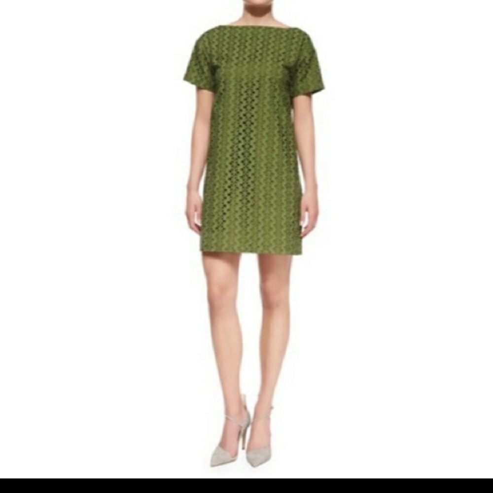COPY - Kate Spade short sleeve eyelet shift dress sz 6